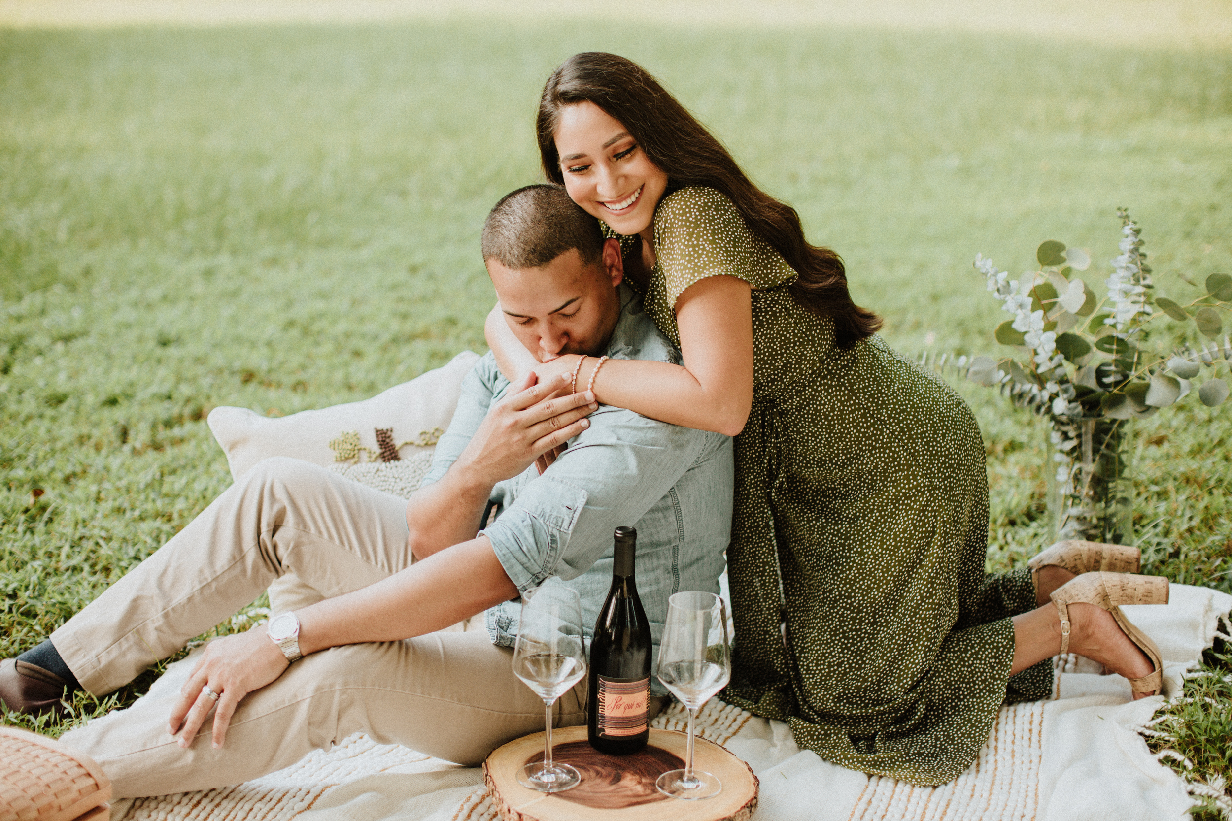 Fall Photoshoot - Pizza & Wine Picnic