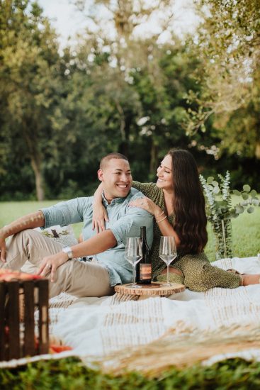 Fall Pizza Couples Photoshoot