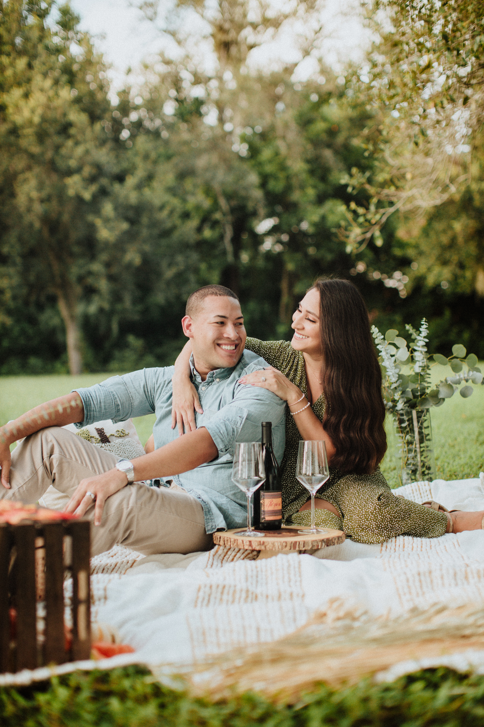 Fall Photoshoot - Pizza & Wine Picnic